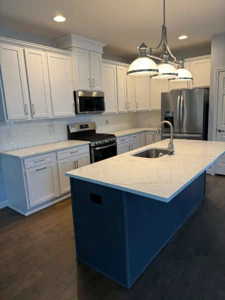 Cabinet refacing project in Grand Rapids Michigan