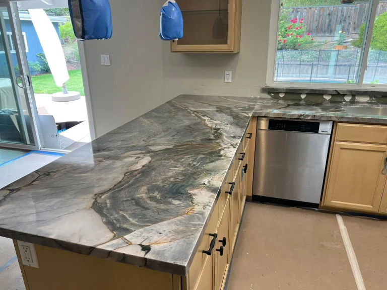 Countertops — Kitchen Quartzite Countertops Creston Grand Rapids — photo 3